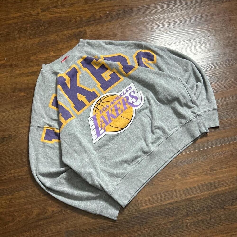 Mitchell-ness Men's Grey Sweatshirt